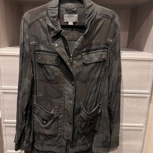 Marrakech silky anorak camouflage jacket ~ darling worn once